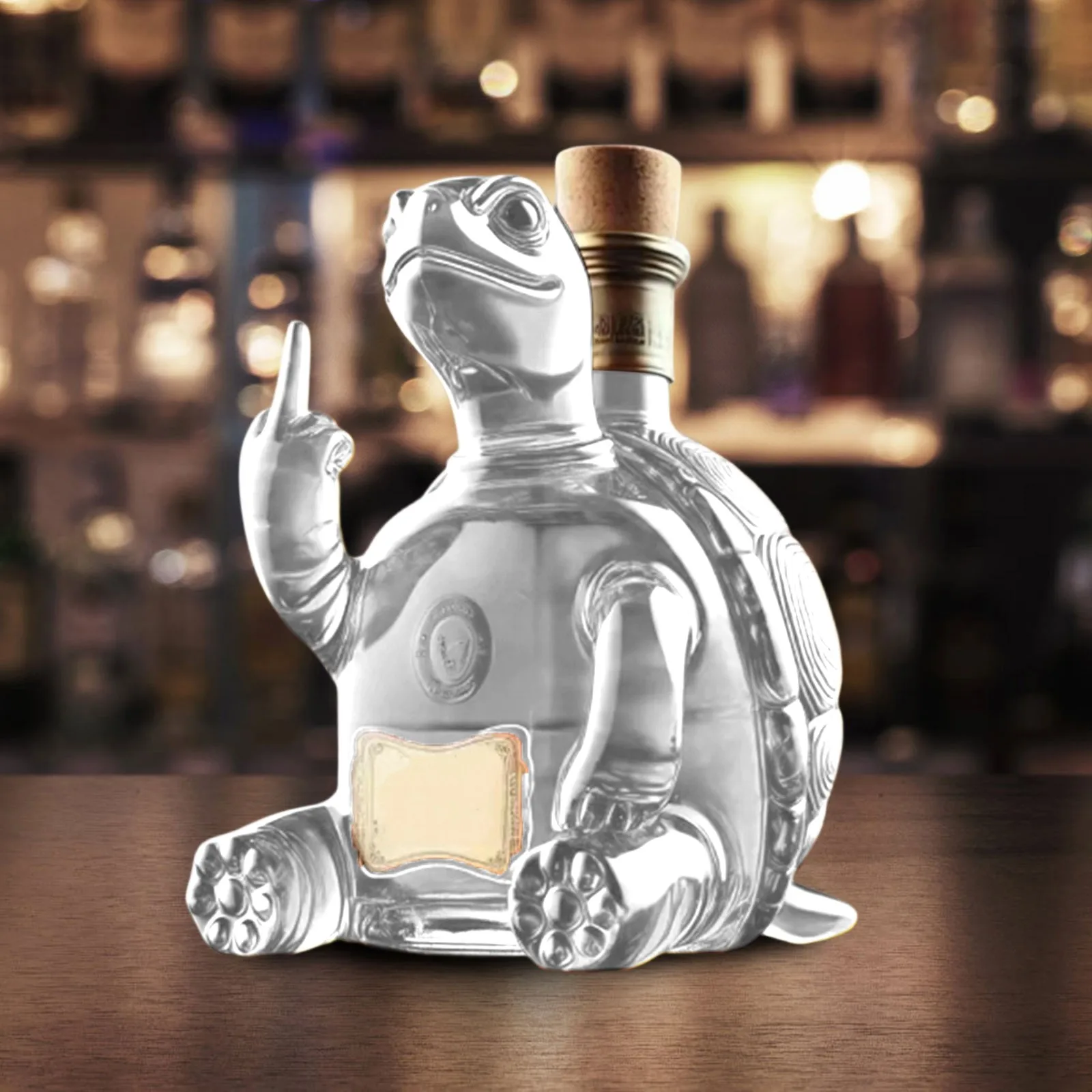 Dragon Whiskey Decanter – Novelty Glass Liquor Bottle, Unique Gift For Whiskey Lovers, 0.27kg