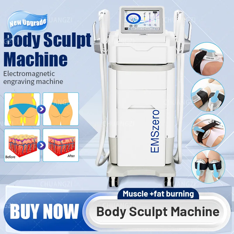 Professional  6500w EMSzero Body Sculpting Machine 2024 Portable EMS Nova Muscle Stimulation Slimming