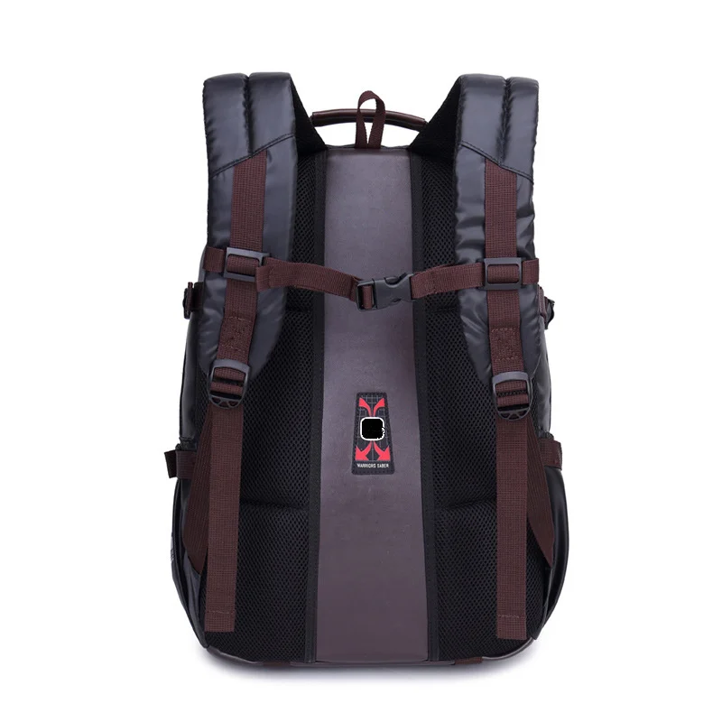 Waterproof Oxford leather Swiss Backpack Men 17 Inch Laptop backpacks Travel Female Vintage School Bags Casual bagpack mochila