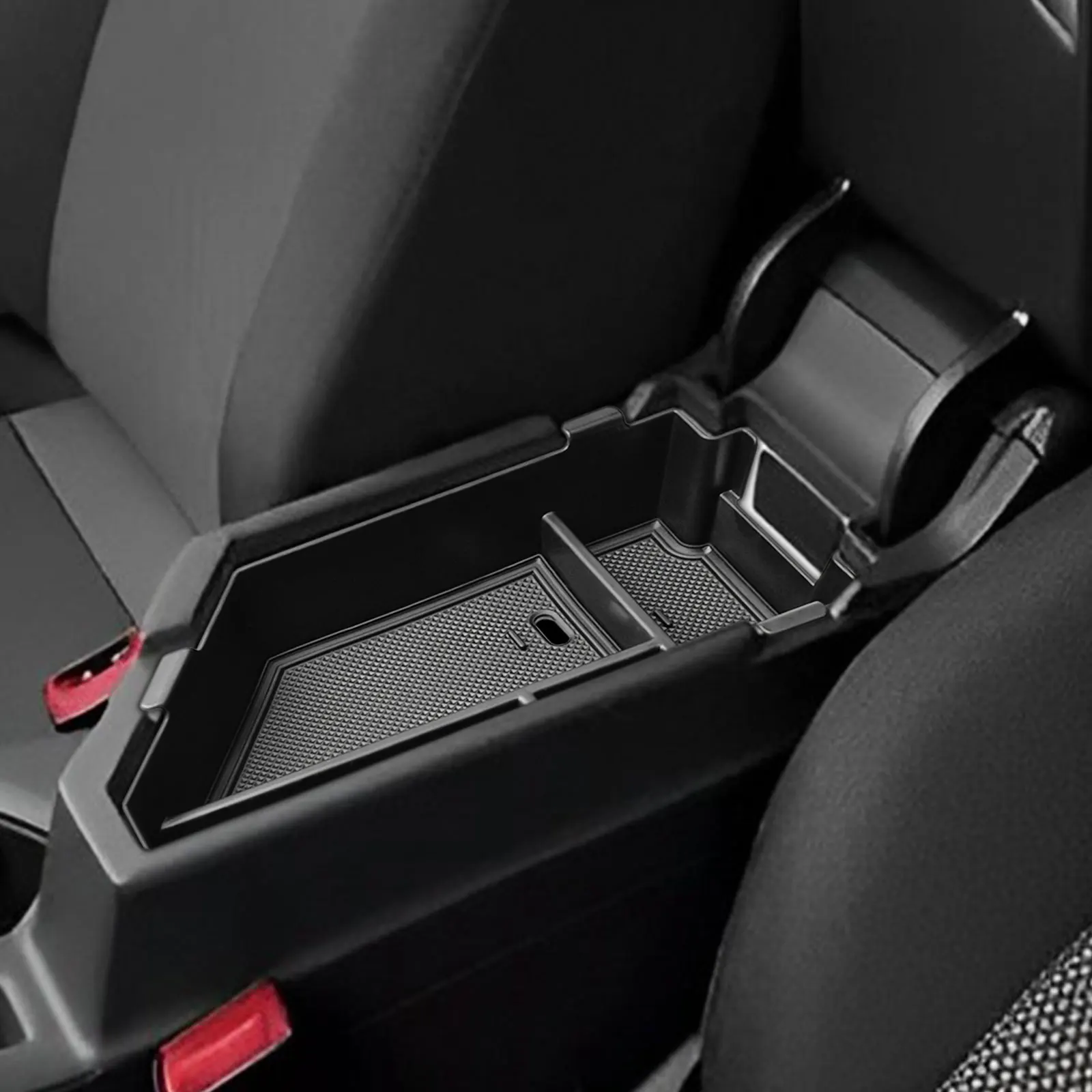 Center Console Tray for Volkswagen VW Jetta 2020-2024 Armrest Box Storage ABS Accessories Car Storage Center Console Organizer