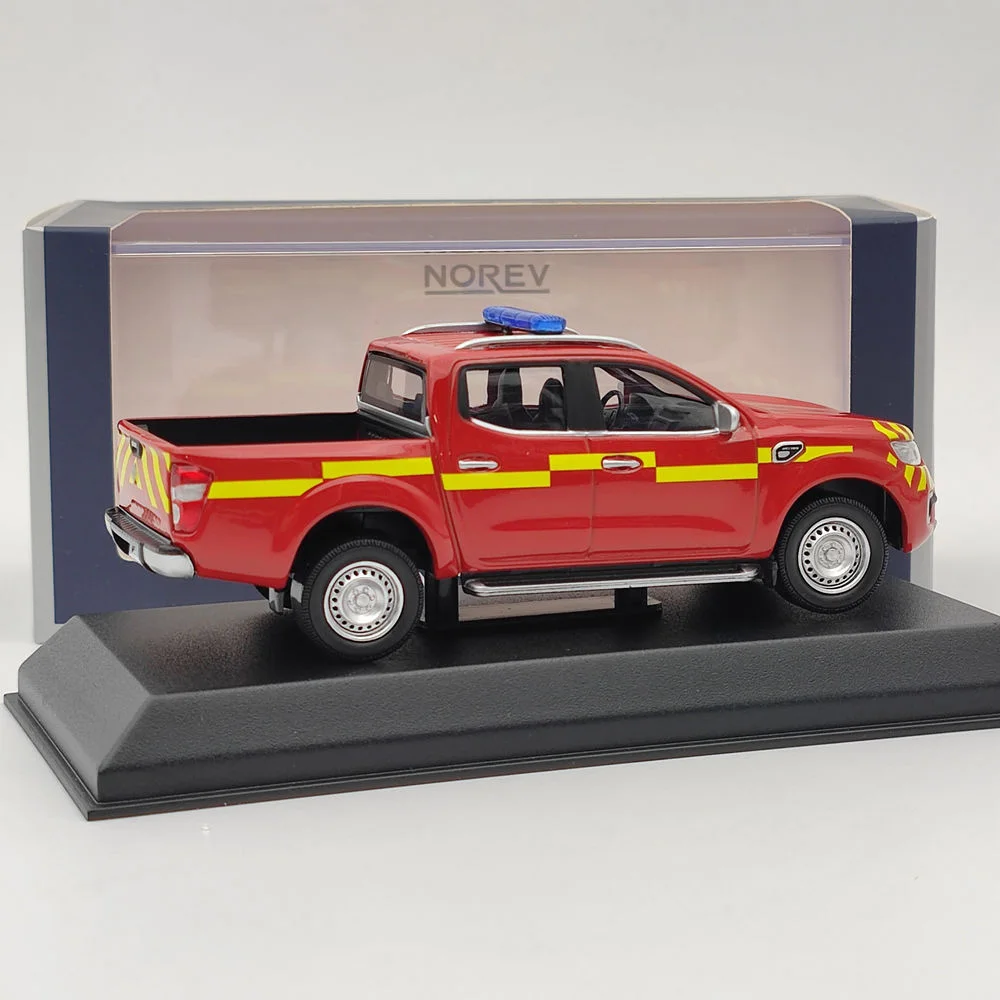 Norev 1/43 Alaskan Pick Up Pompiers (F) 2017 Diecast Model Cars Limited Collection Auto Toys Red