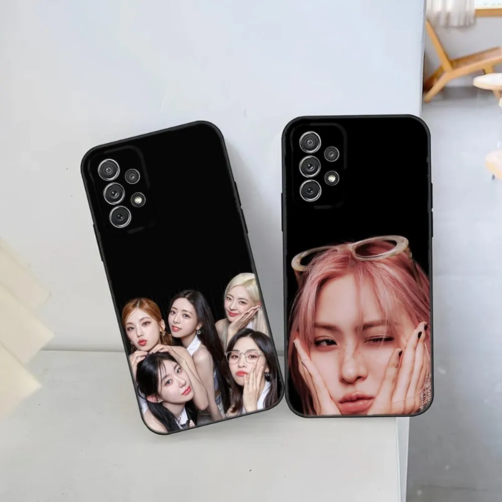 

I-Itzy Kpop Yeji Ryujin Phone Case For Samsung S21,S22 Ultra,S20,S30 plus,S22 plus,S23,S30 ultra 5G Silicone Cover