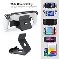 Stand Base Compatible with PS5 Portal Remote Player Frosted Aluminum Alloy Playstand Anti-Slip Holder for Playstation Portal