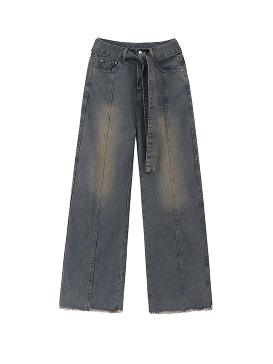 Jeans Uitbreidbare Femmes Vrouwen Broeken Kawaii Leuke Zoete Japanse Harajuku Koreaanse Vrouwelijke Denim Mode Esthetische Pastelkleur