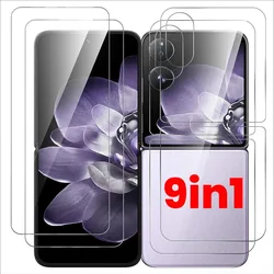 9in1 for Xiaomi Mi Mix Flip MixFlip Clear Soft Hydrogel Films Full Coverage Anti-Fingerprints Screen Protector for Mi Mix Flip