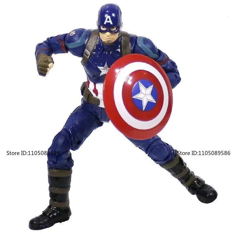Op voorraad Marvel Legend X-Men G00607 Captain America Cool Model Mobiele figuur Vakantiecadeau Originele filmkarakter Speelgoed Leuke pop