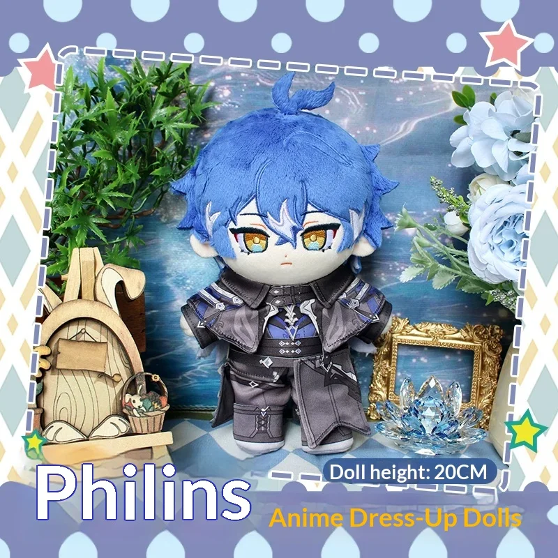 

Плюшевая кукла Ferlins в стиле аниме, 20 см, хлопковая, для переодевания, коллекционная, милая, мягкая игрушка, подарок для фанатов аниме