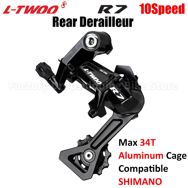 LTWOO R7 2x10 Speed Road Bike Derailleur Kits Aluminum Mechanical Brake Dual Control Levers Compatible Shimano Bicycle Parts