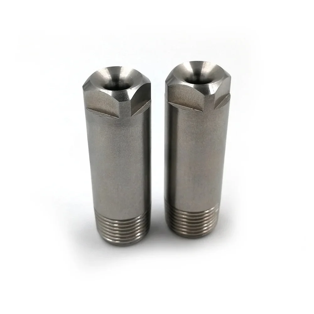 20 Pcs HH-W Stainless Steel Full Cone Spray Nozzle Wide Angle Industrial Atomizing Nozzle for Gas Humidifying