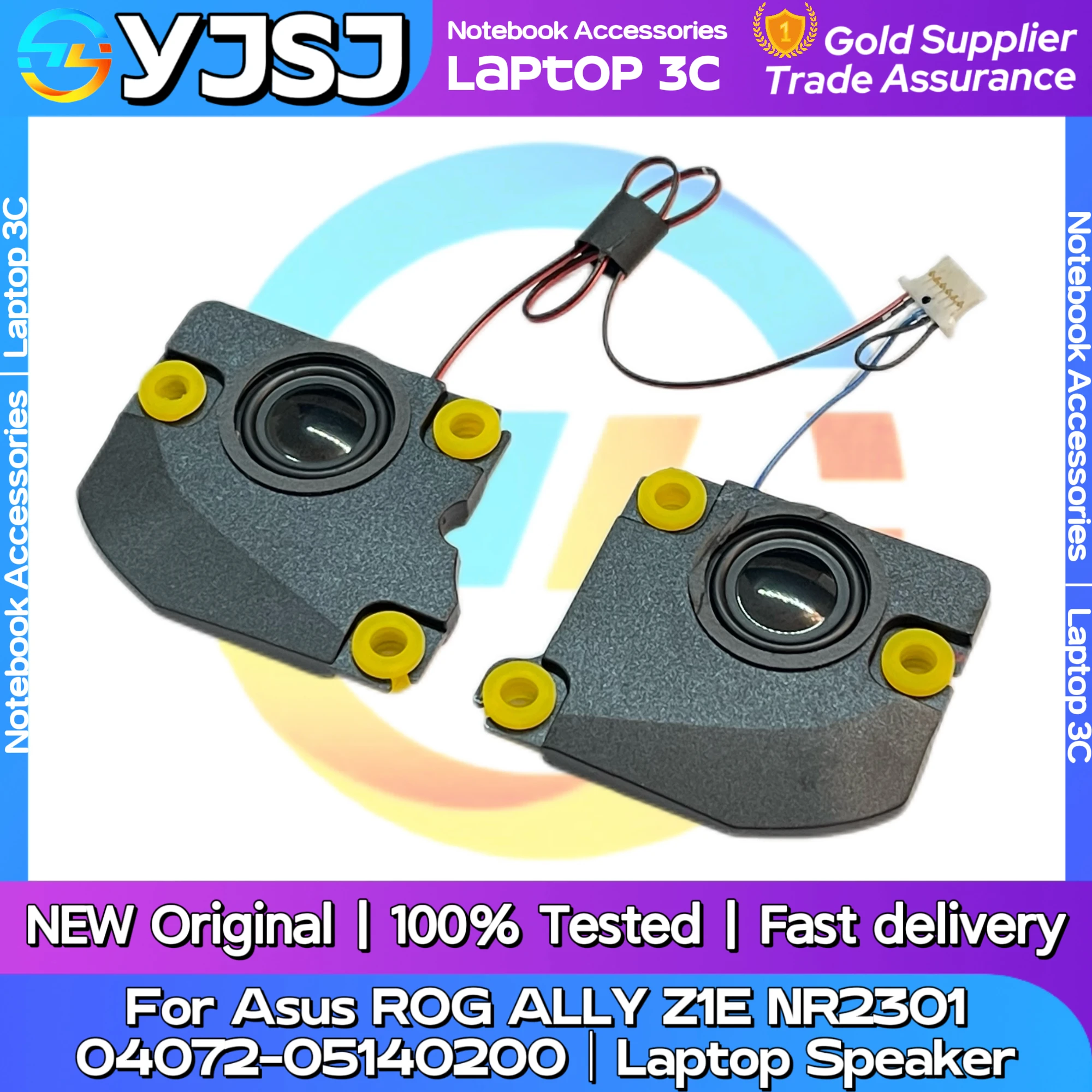 New Original Laptop Notebook Audio Speaker For Asus ROG ALLY Z1E NR2301 04072-05140200 built-in speaker ALLY X RC72LA