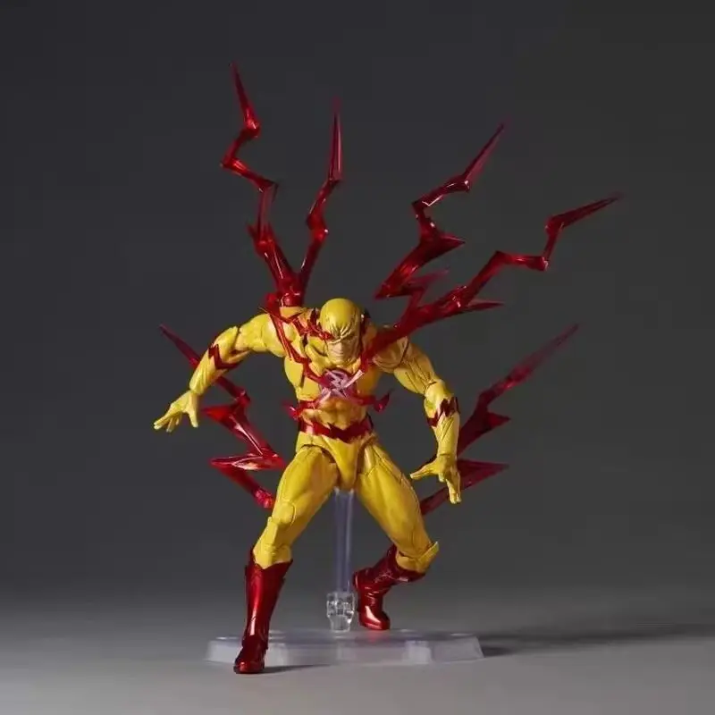 2024 Hot Reverse Flash Action Figure Amazing Yamaguchi Anime Flash Figures Pvc Movable Figurine Tabletop Decor Model Toy Boys