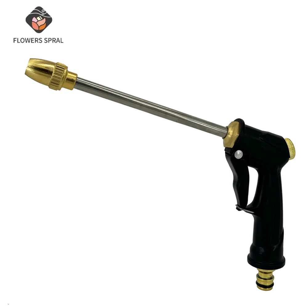 Hochdruck-Wassersprüher für Autowäsche, Reinigungsschlauch mit Düse, Sprinkler für Garten und Autoreinigung