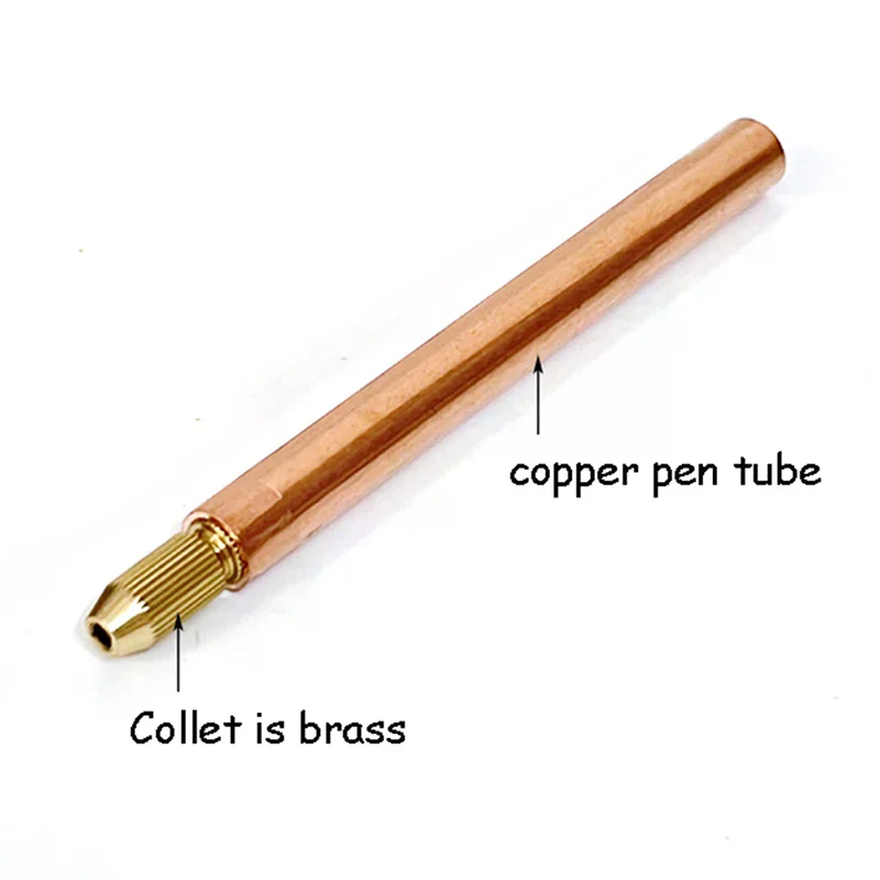 1Set Battery Spot Welding Pen Accessories Handheld Copper Belt 3mm Core DIY Point Touch Pen Thread Fixed