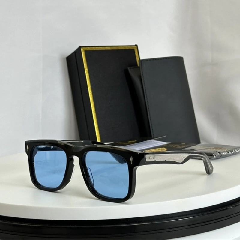 

Vintange Sunglasses for Women JMM Jacques WESLEYI Female Retro Acetate Rectangle Luxury Brand Shades Designer Sunglasses