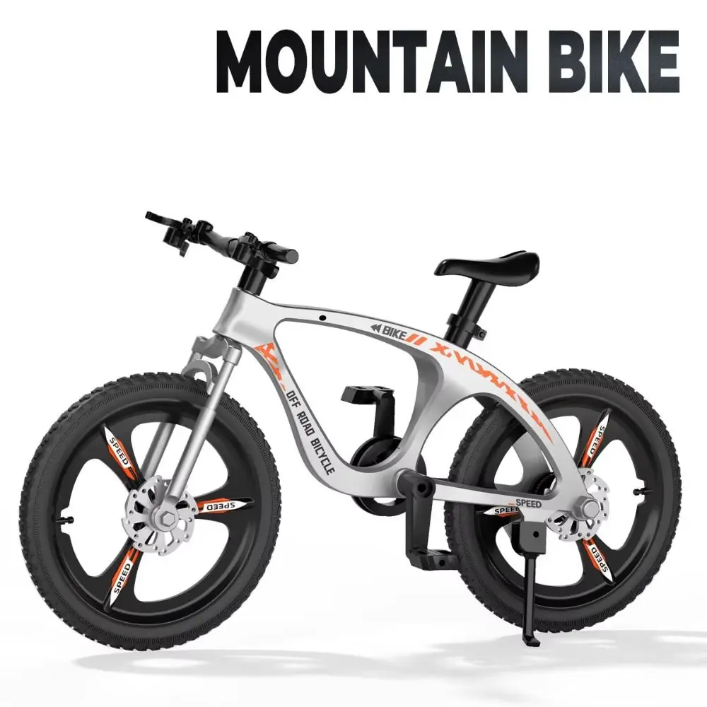 Modello di mini bicicletta in scala 1:8 Simulazione Ornamento Giocattolo per mountain bike Modello di bici BMX da strada in miniatura pressofuso per bambini