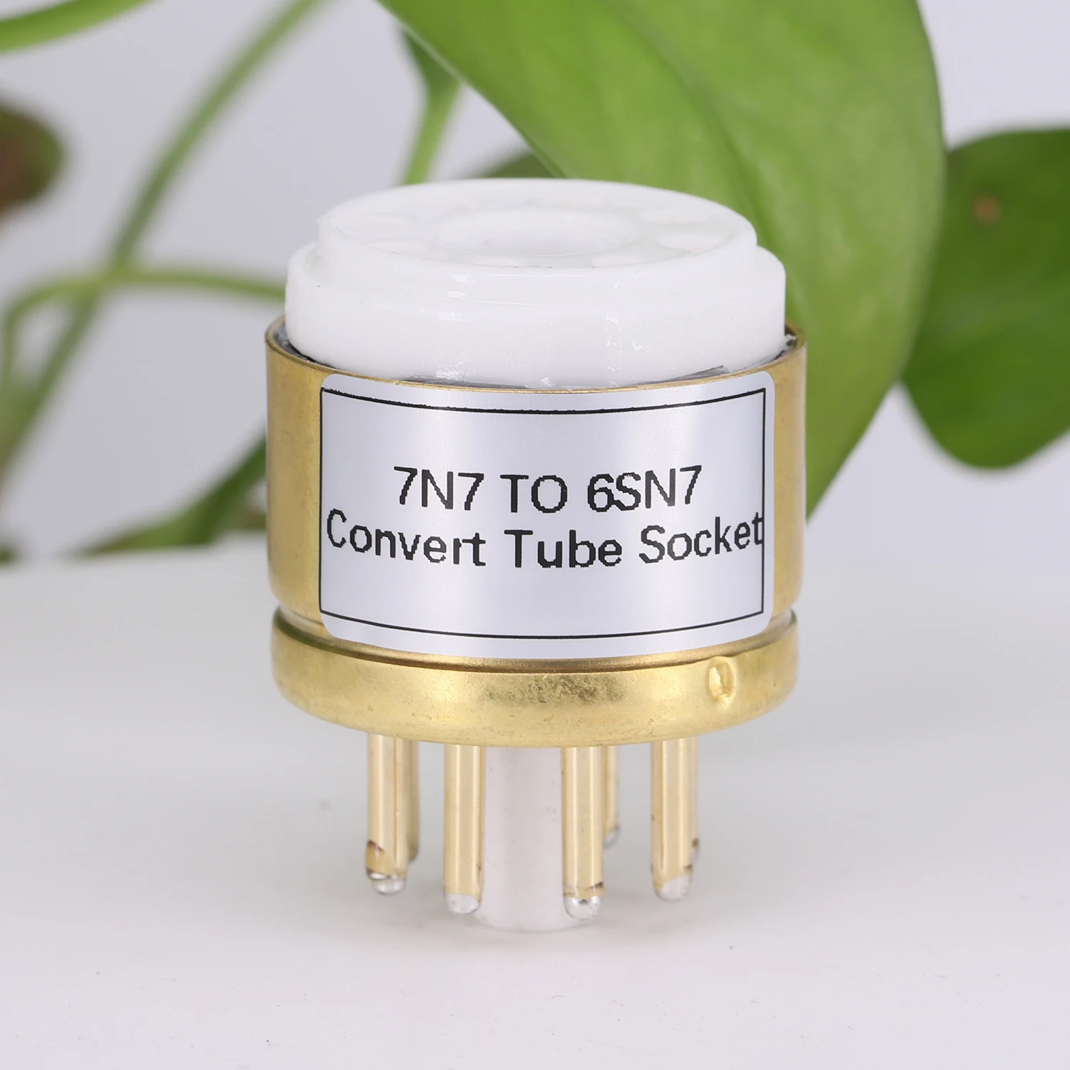 1PC 8Pin Tube Socket 7F7 7N7 TO 6SN7 6SL7 6N9P 6N8P 5692 CV181 DIY Amplifier Audio Vacuum Tube Adapter Socket Converter
