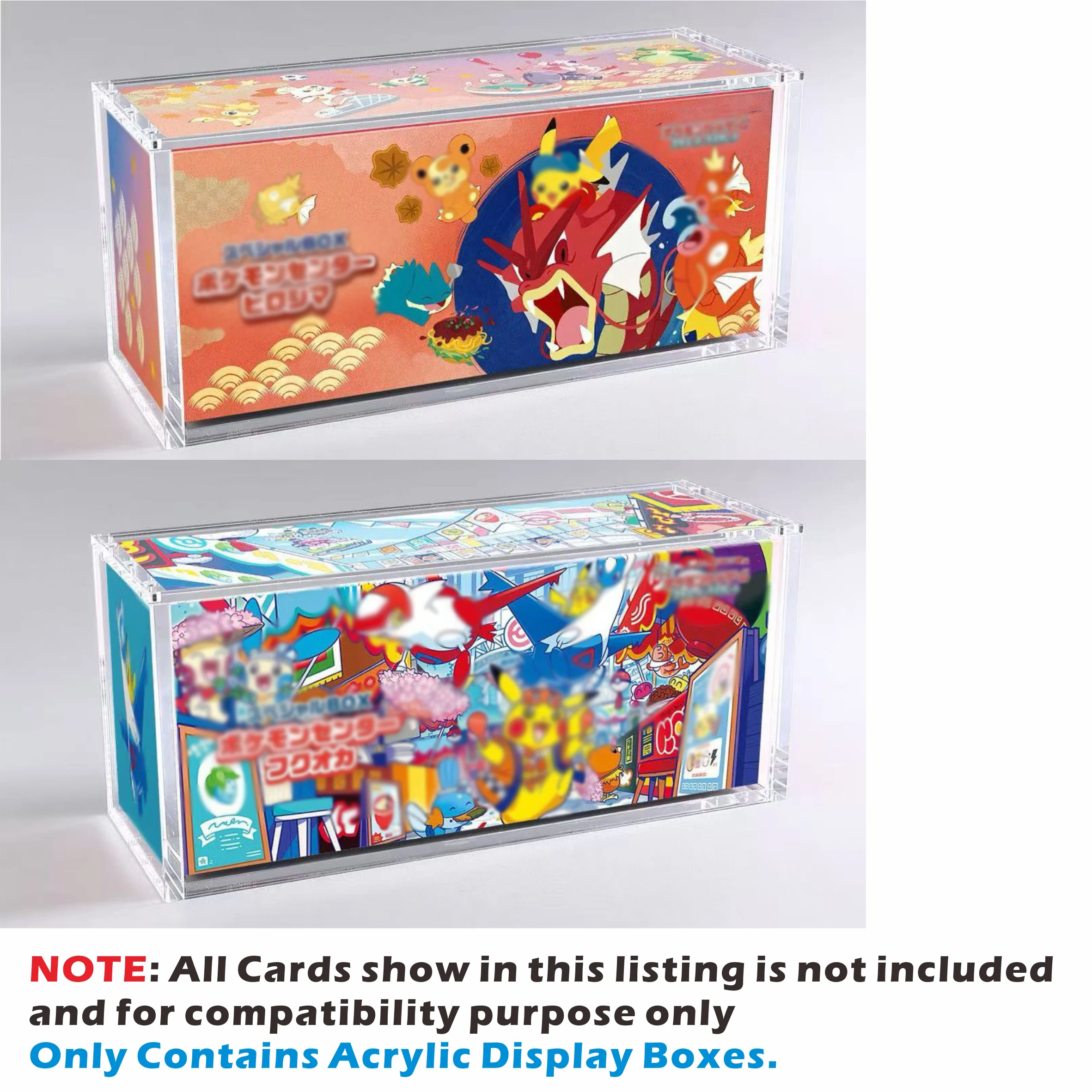 pokemon card show display case Trading Card Display Case Stand for Sports Pokemon Vendors