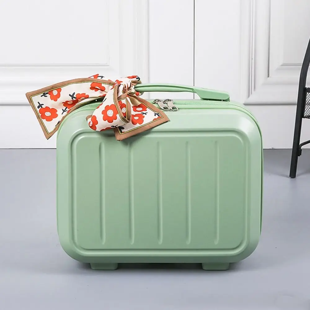 14 inch Mini Travel Suitcase Cosmetic Box Hand Luggage Organizer Case Small Password Box Boarding Case