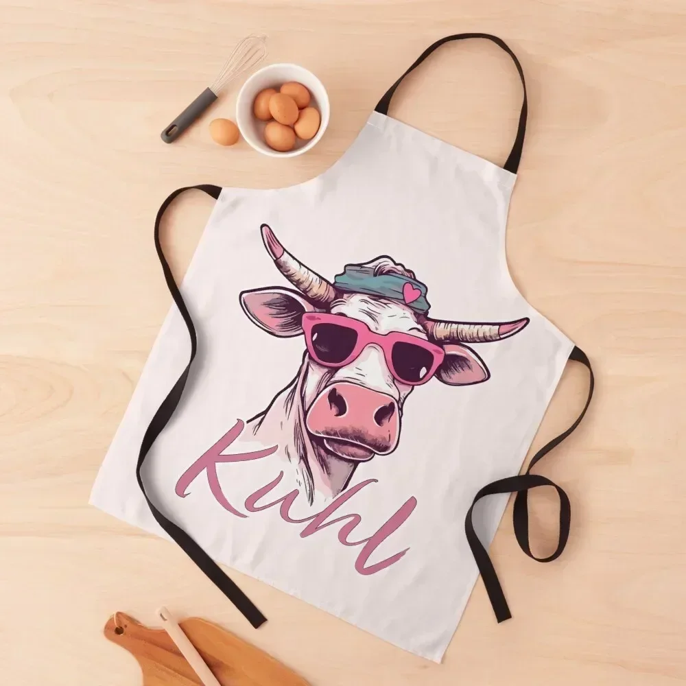 

Kuhl - Cool Cow - Vintage Style Apron Kitchen Women cleanings women's work Kitchen Supplies Apron