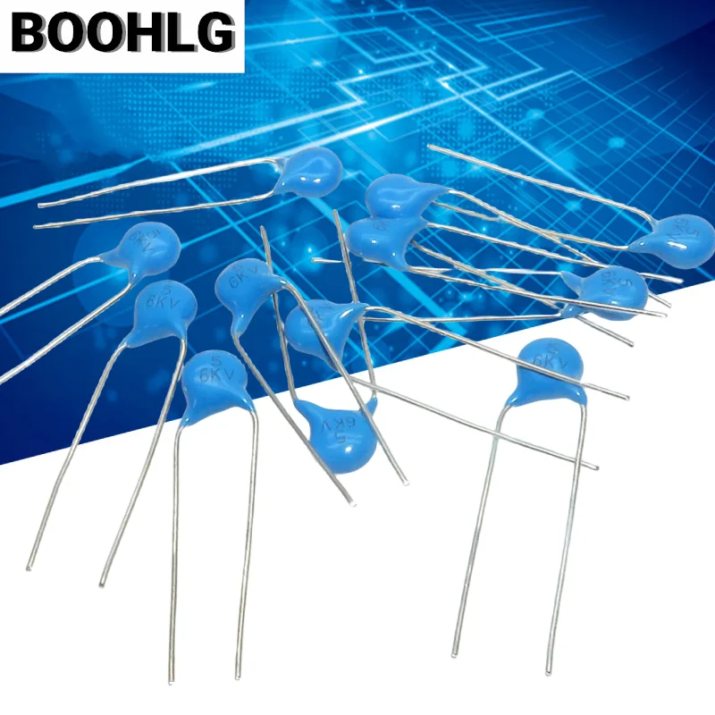 10PCS high-voltage ceramic capacitor 6KV 5PF 5P 5D