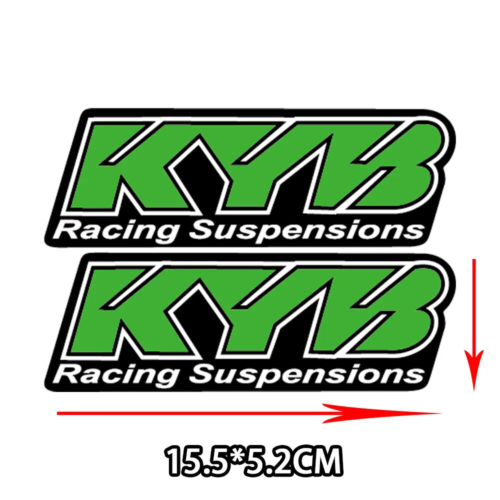 Reflective KYB Fork Sticker Suspension Shocker Damper Motorcycle Accessories Badge Decal for Duke KTM Kawasaki Benelli Yamaha image 4