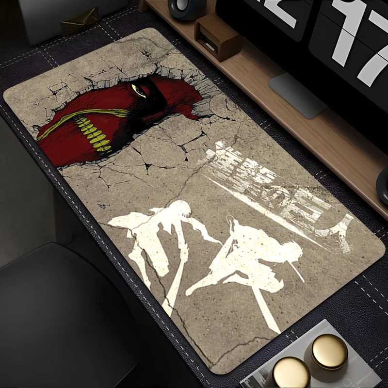 

Mousepad Laptop Mouse Pad Office Accessories PC HD Keyboard Pad Rubber Cup Mat Soft Mouse Mat Large A-attack on Titan Desk Mat