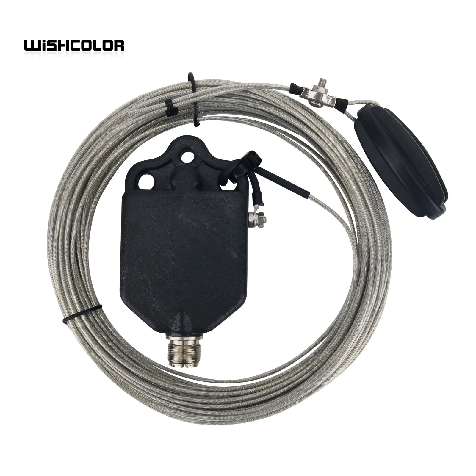 Imagem -03 - Antena de Onda Curta Low Power Band End-growing 1:64 Balun para 10 15 20 40 Meter Wave Wishcolor-jyr401060w