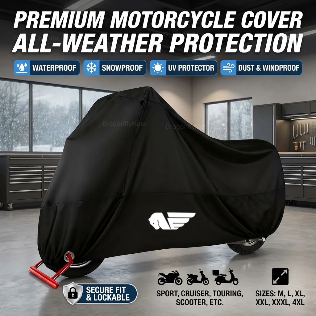 

For Buell XB9/R XB12/R/XT XB9S XB12S XB12Scg Ulysses 1125CR 1125R 190T Waterproof Motorcycle Covers Motors Dust Rain Snow