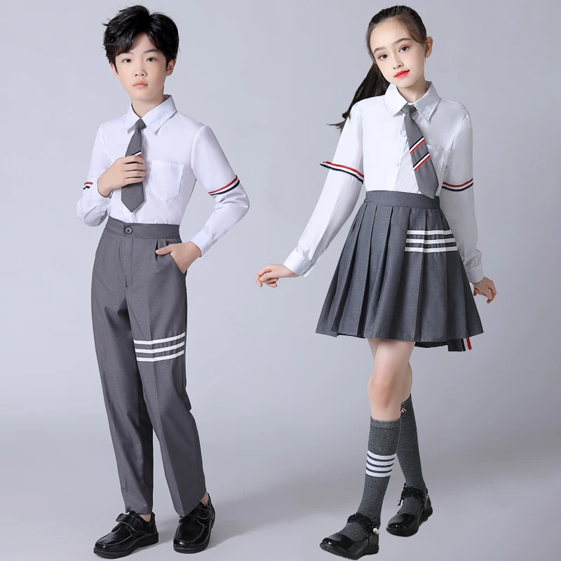 Children's Performance Outfits Chorus Show Male Female Styles Primary School Graduation Photo Shoot Class Uniforms