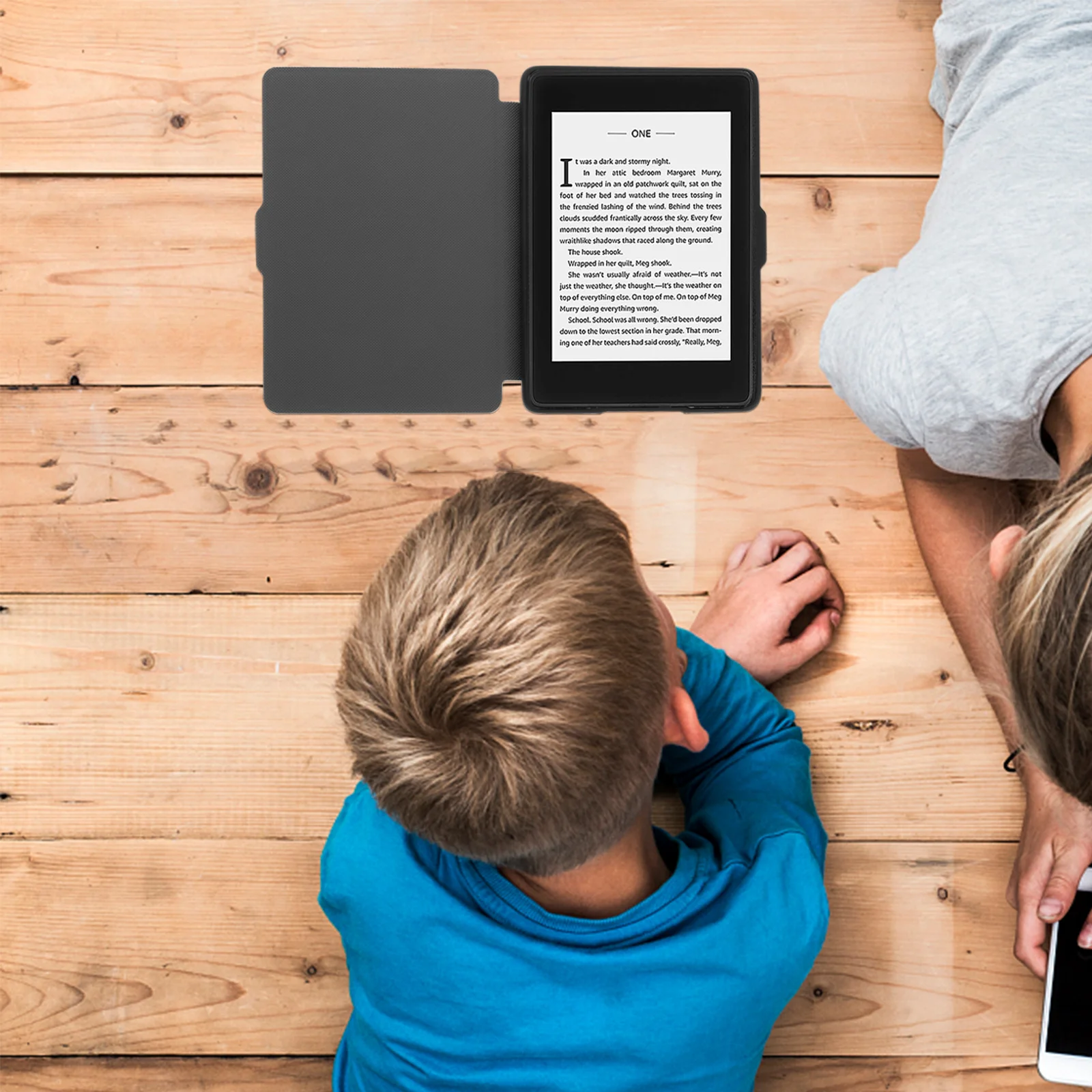 

Electronic Book Protective Cover For 8Th Auto Wake Sleep Function Ultra-Thin Shockproof Texture Surface Ebook