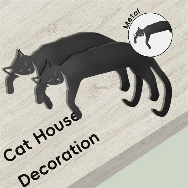 62KD Cats Frame Decorations Door Frame Decorations Wall Decorations Favor