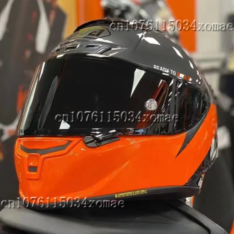 Motorcycle Full Face Helmet SHOEI X-14 Helmet X-SPIRIT III X-Fourteen KT 1290 Super Duke RR Sports Bike Racing Helmet