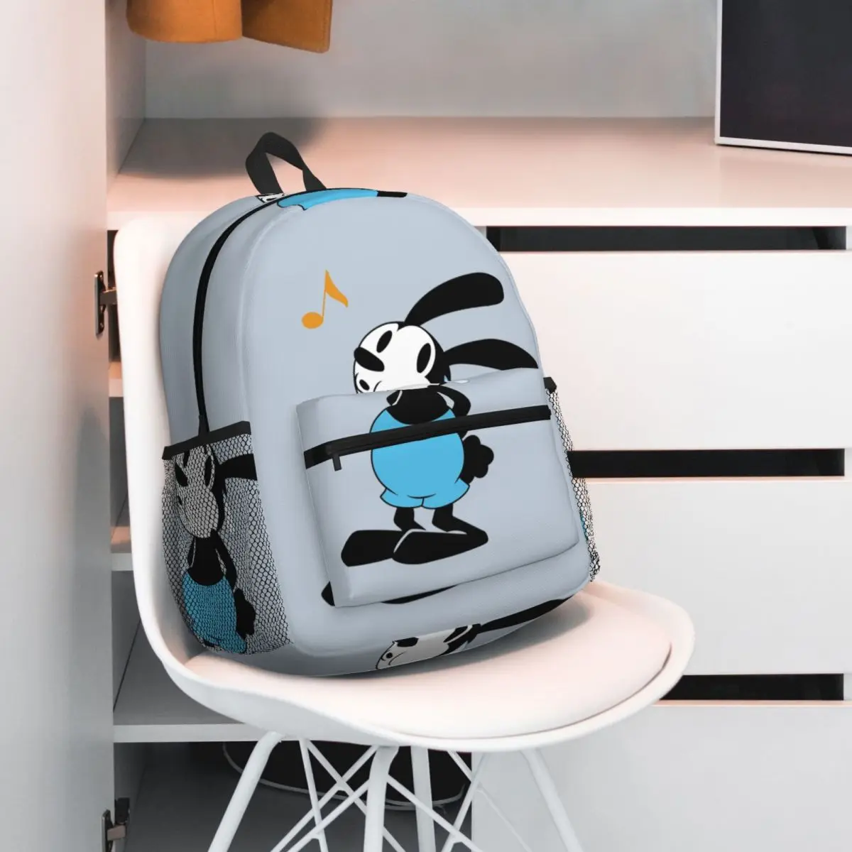 Nervous Oswald Backpack Daypack Large Capacity Kids BookBag School Bag Shoulder Bags for Men Women