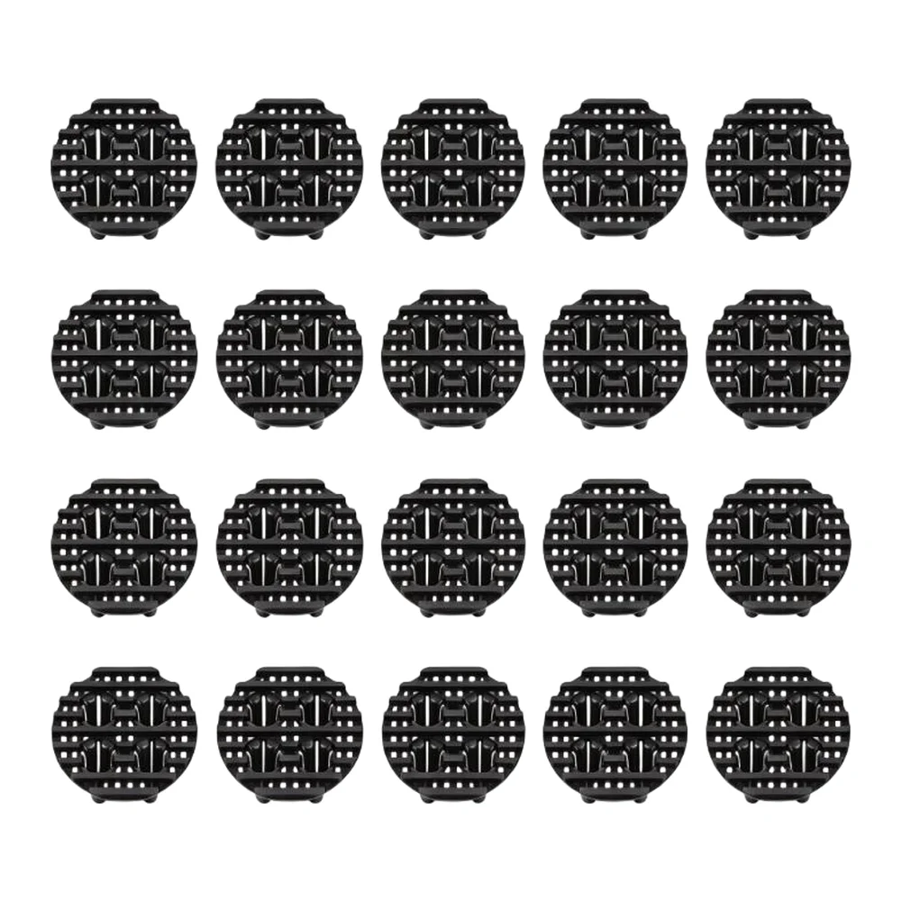 20pcs PP Plant Pot Drainage Discs for Root Control Air Flow and Moisture Regulation Suitable for 6cm to 12cm Diameter Pots