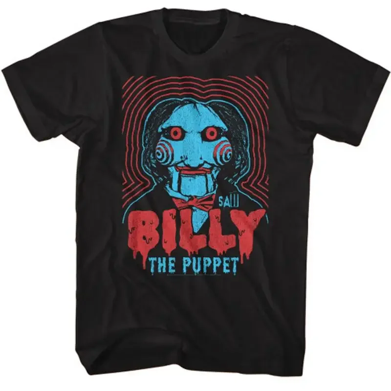 Camiseta Saw Billy The Puppet negra