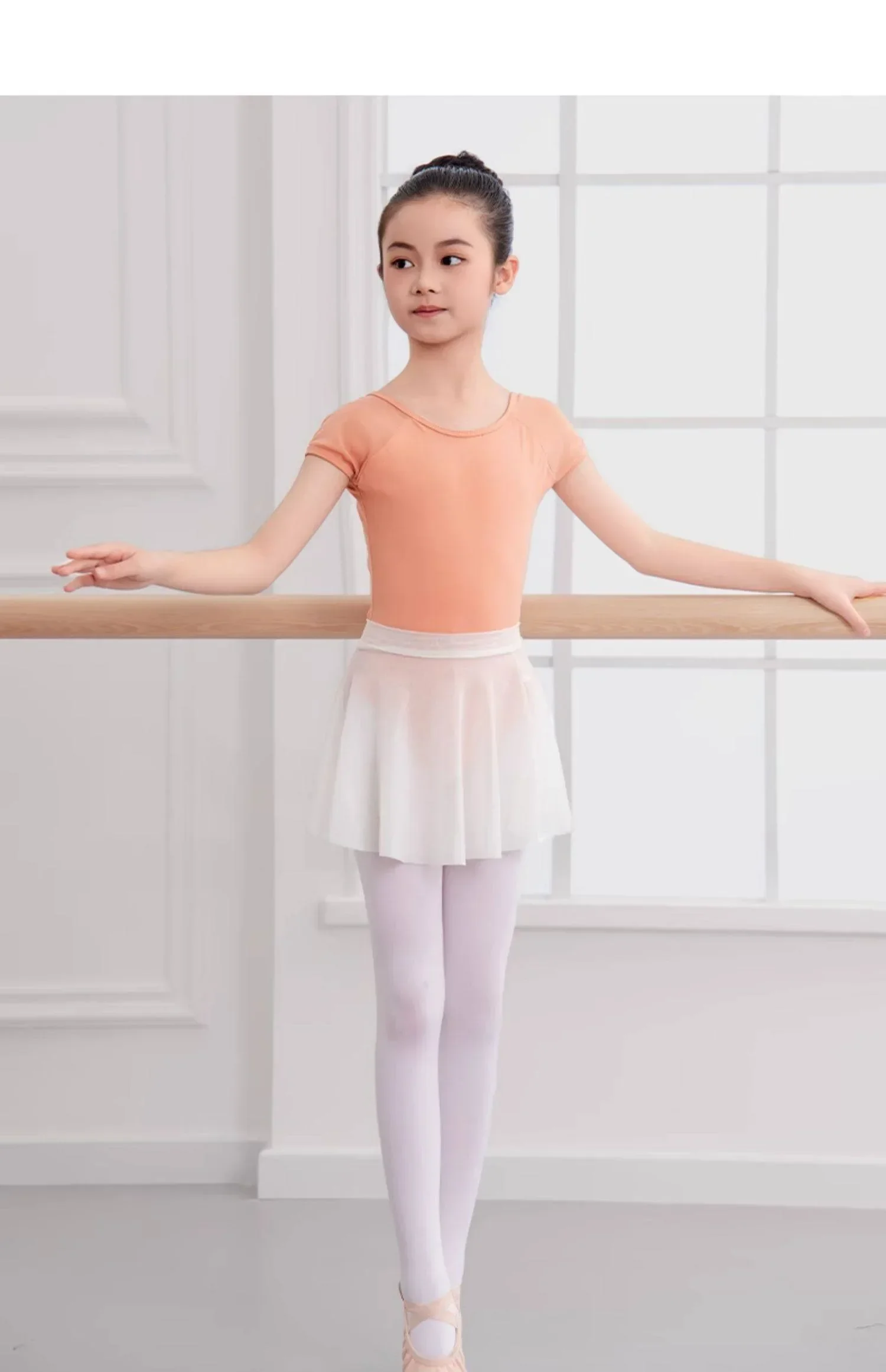 maillot-de-ballet-para-ninas-manga-corta-para-practica-de-danza-color-rosa-para-gimnasia