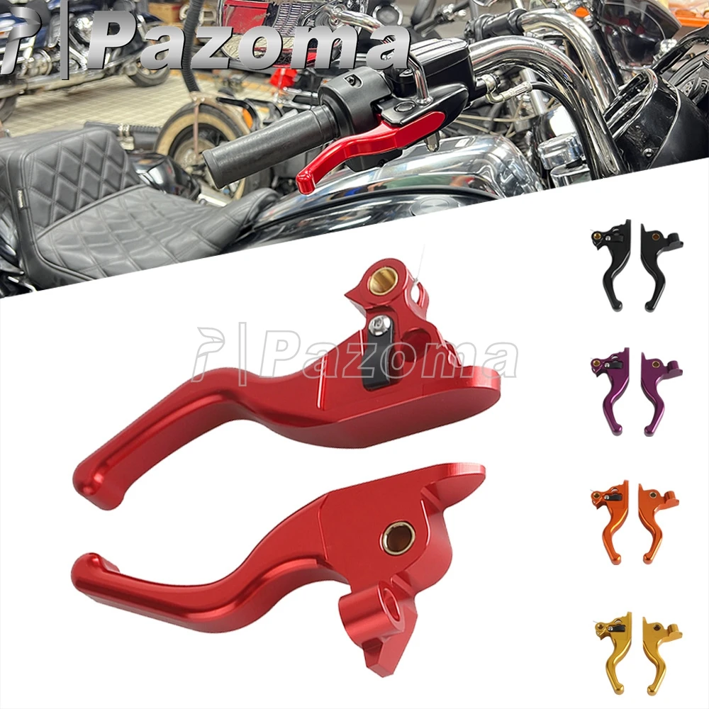 Motorcycle Handlebar Control Lever Brake Clutch Levers Touring Electra Glide FLHFB Police FLHTP FLH Standard FLHT FLHTK FLHTKSE