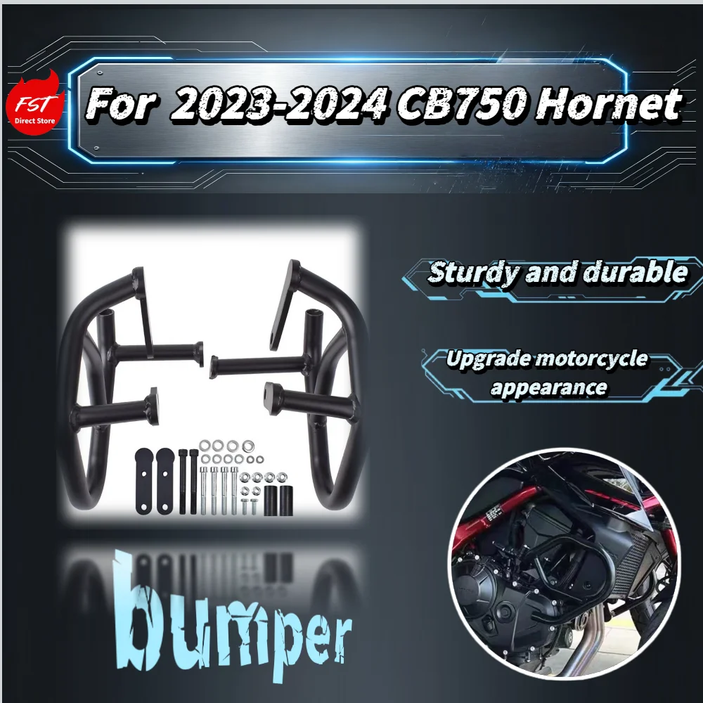 

For CB750 Hornet 2023-2024 Motorcycle Frame Crash Bar Highway Engine Anti-collision Protection Guard Accessories