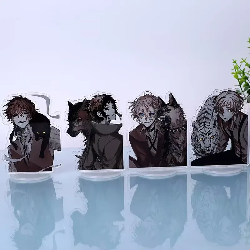 『文豪ストレイドッグス』フィギュアスタンドは「中島直美、中島敦、太宰治」2Dアニメアクセサリーのスタンディングサインが特徴です。