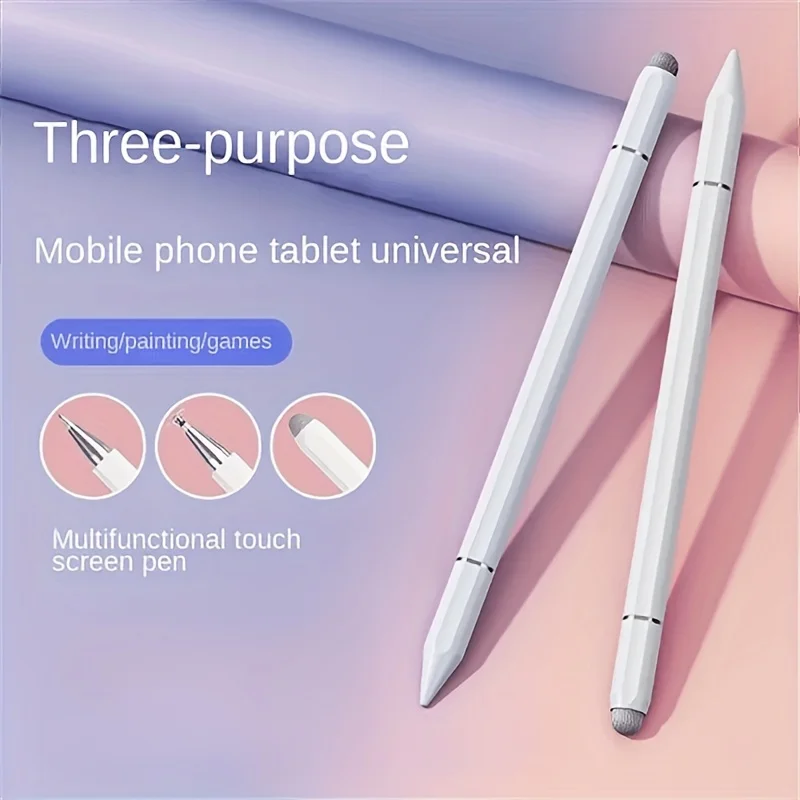 

3pcs Multi-Functional Three-In-One Handwriting Pen for Tablets And Smartphones - Compatible with Apple, Android