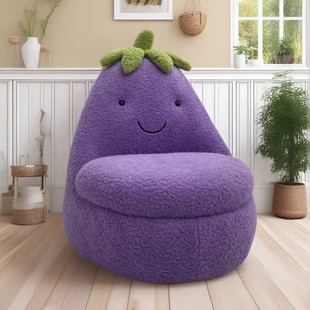 || Modern Velvet Upholstered Cotton-Filled Slipcovered Reclining Leisure Sofa Chair Soft Comfort One Seat for Home Office Apartm