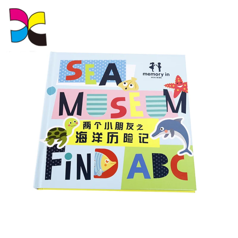 Stampa personalizzata Libro per uso educativo personalizzato Libro per bambini Libro pop up
