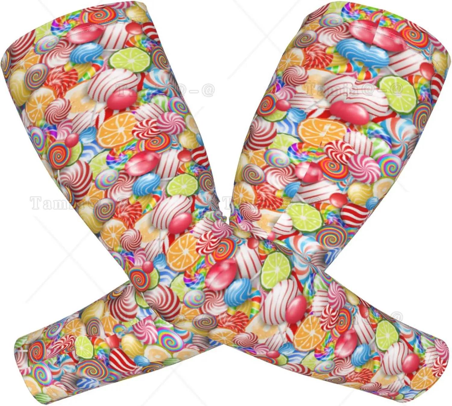 Candy Arm Sleeves Outdoor Garden Sports Cooling Sun Sleeve for Women Men Farm