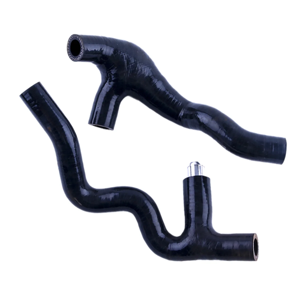 2PCS 3PLY For Golf MK4 Leon A3 Octavia TT 1.8T AUM AUQ APY AMK BAM Silicone Crankcase Breather Hose Pipe Tube Kit