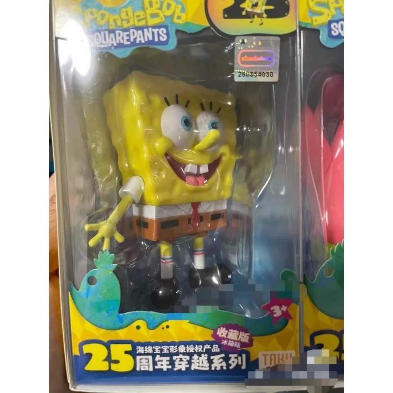 SpongeBob SquarePants Figure Refrigerator Magnet Patrick Star Squidward Quincy Tentacles Krabs 25th Toy
