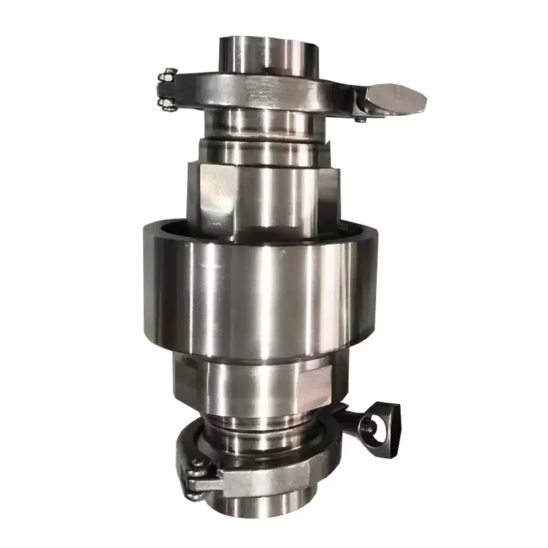 DN32/40/50 Quick Change Clamp Swivel Joint Food Grade Stainless Steel Pipeline Movable Pagoda Rotary Connector Food Processing
