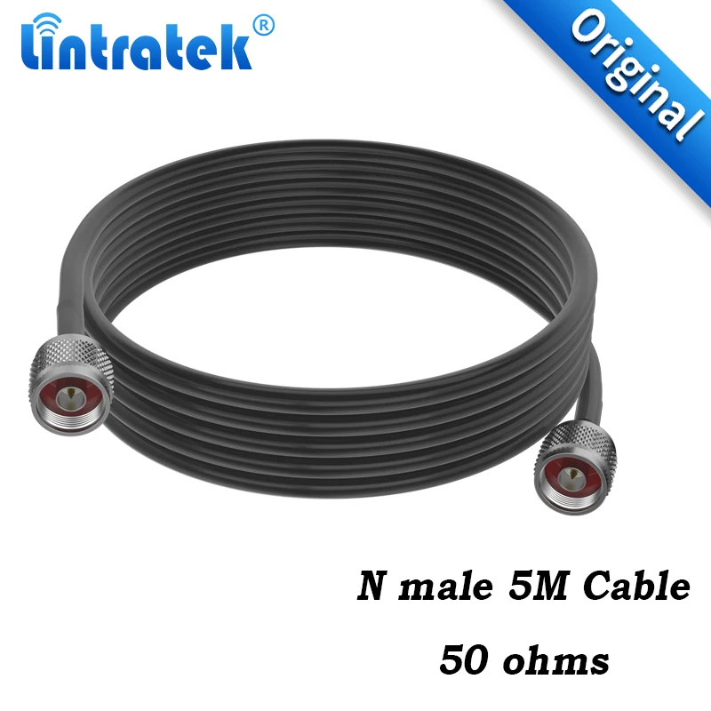 Imagem -05 - Amplificador de Sinal Bidirecional Definido para Celular 2g 3g 4g 7002700mhz Painel Interno Divisor Bidirecional 1m 5m Cabo Macho n