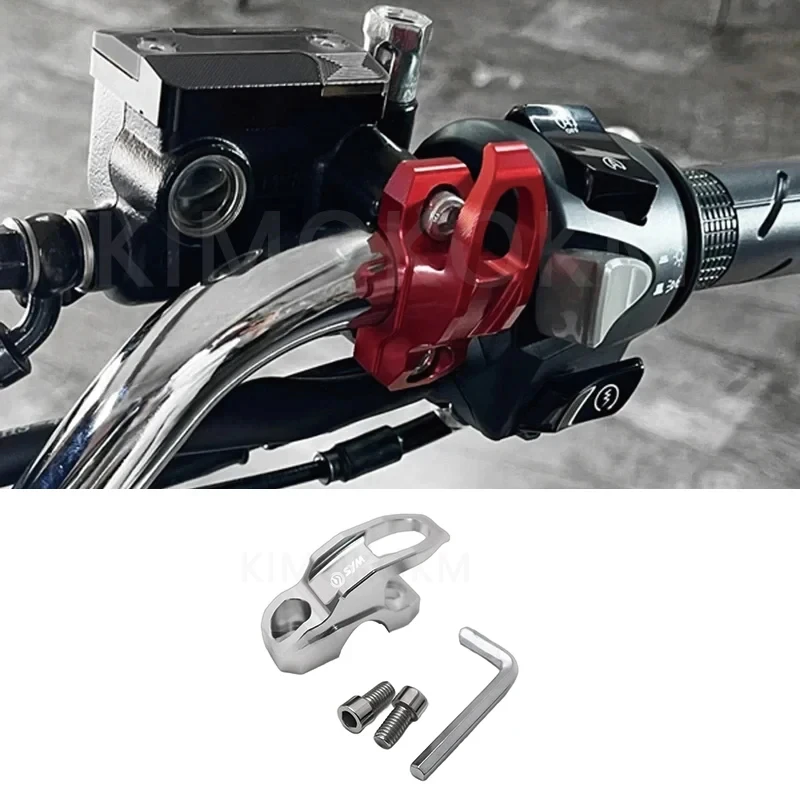 

For SYM JETX CROX ADX sym Hook Hanger Modified Brake Master Cylinder Bag Helmet Holder Clamp Bracket Motorcycle Accessories