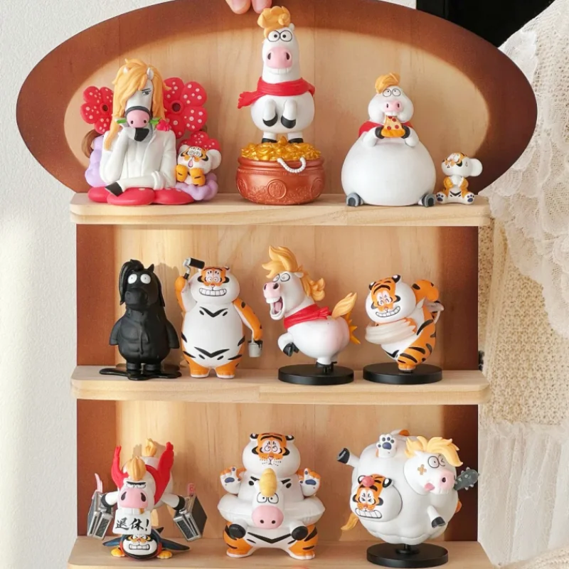 

Best Seller Genuine Funism I'M Not Fat Tiger Blind Box Lucky Horse Fortune Figure Doll Fans Collection Trendy Birthday Gift Toy