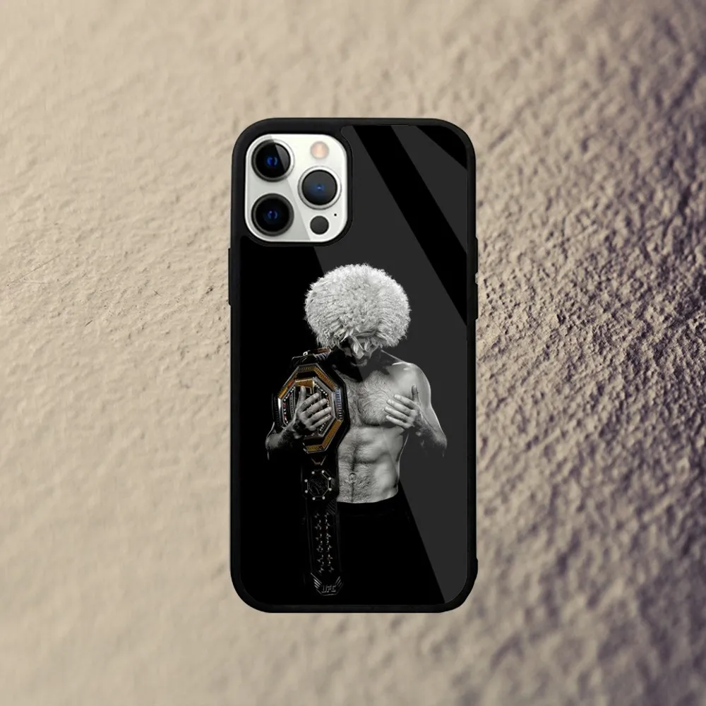 KHabib Nurmagomedov Phone Case For iPhone 15,14,13,12,11,Plus,Pro,Max Mini Magsafe Magnetic Wireless Charging